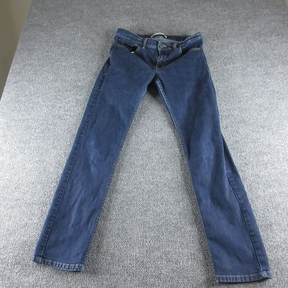Levis 511 Jeans Mens 30x30‎ Blue Slim Straight Medium Wash Stretch Denim Casual
